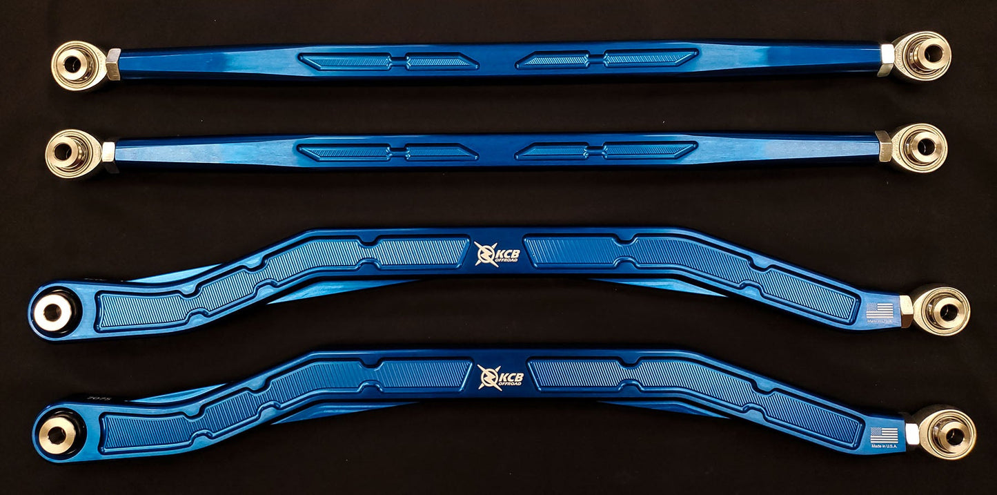 4-Pack Polaris RZR 64" High Clearance Radius Arms 7075 2014-2016