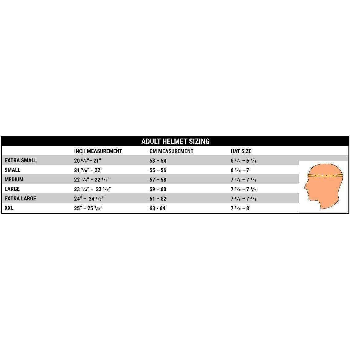Impact RACE 1320 Side Air Helmet Wired OFFROAD