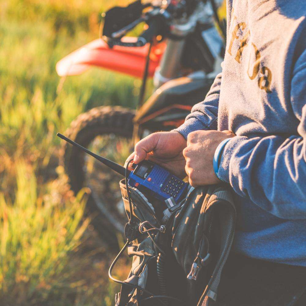 *Buy One, Get One 50% OFF* Moto Max Kit Without Radio (Quantity 2) - Includes 2 Helmet Kits, 2 Harnesses, and 2 Handlebar Push-To-Talks