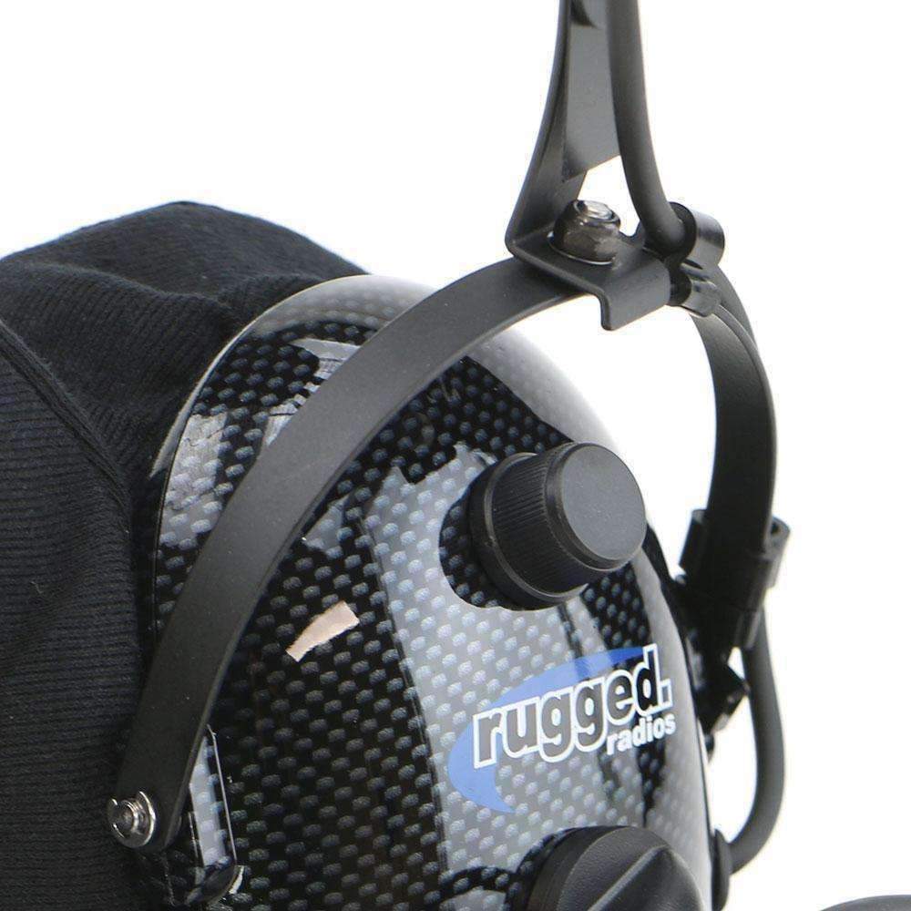 H22 Ultimate Over The Head (OTH) Headset for Intercoms - Carbon Fiber - BOGO with FREE Headset Bag