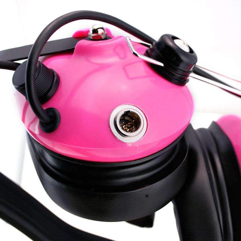 H42 Behind the Head (BTH) Headset for 2-Way Radios - Pink