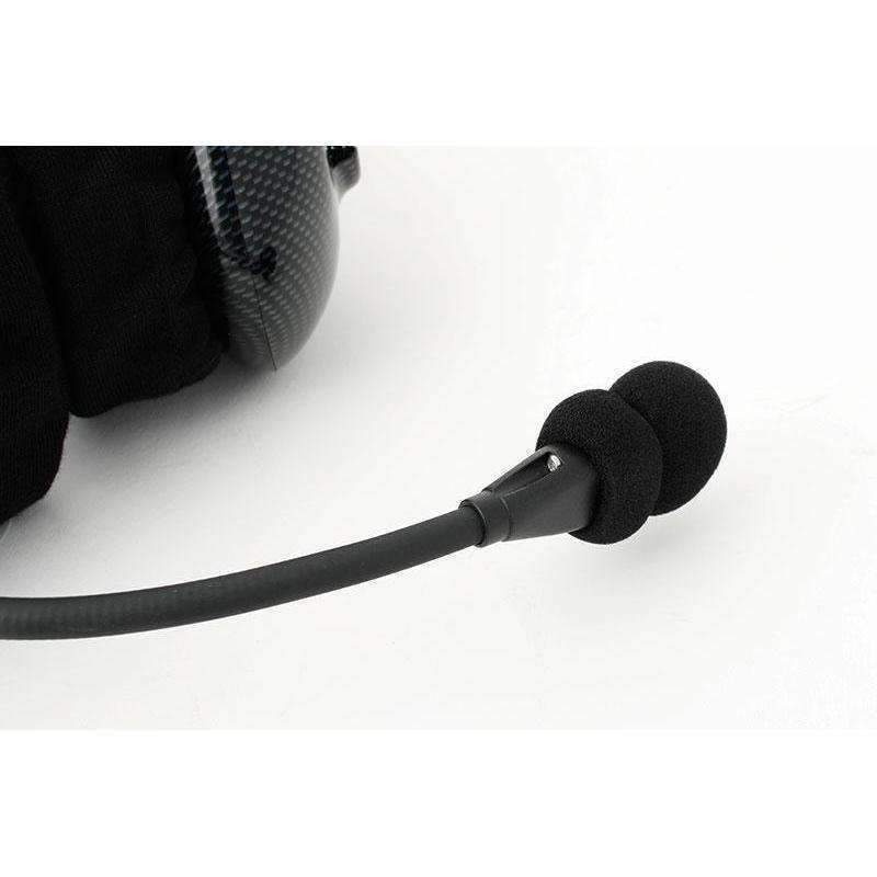 H42 Ultimate Behind The Head (BTH) Headset for Intercoms - Carbon Fiber - BOGO with FREE Headset Bag