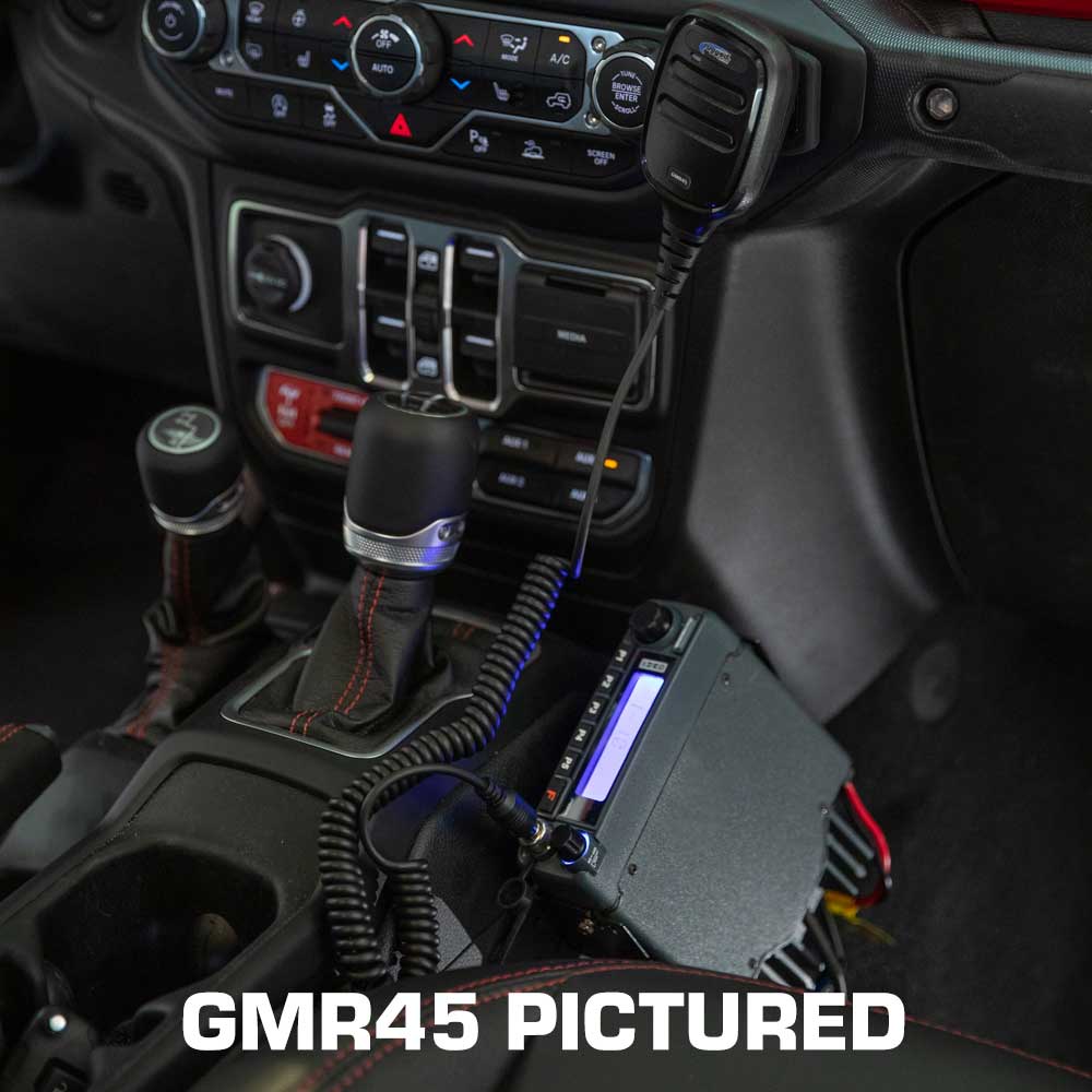 JP1 Jeep Radio Kit - with GMR45 POWER HOUSE Mobile Radio for Jeep JL Wrangler, JT Gladiator