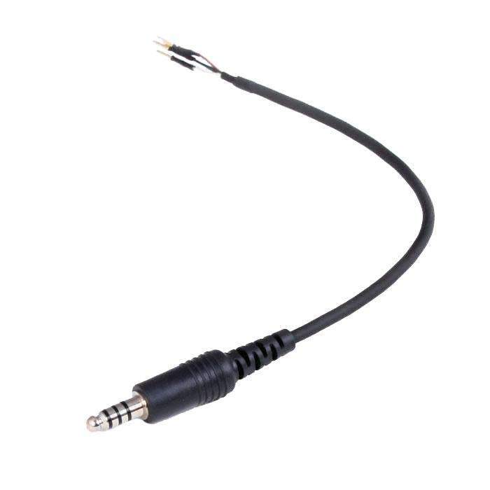 Replacement Helmet Kit Straight Cord with IMSA, OFFROAD, and Peltor Plug