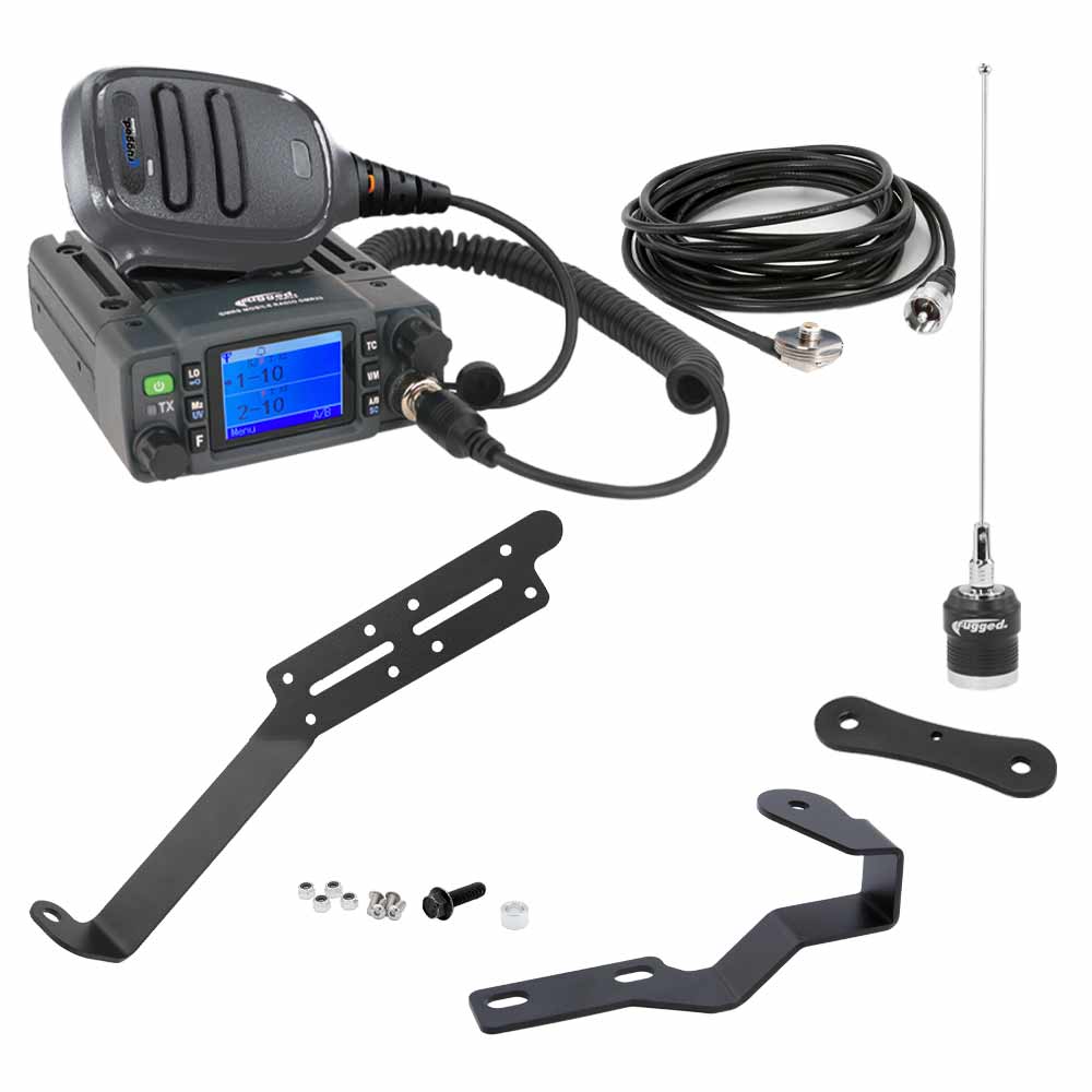 TK1 Toyota Radio Kit - with GMR25 Waterproof Mobile Radio for 2nd Gen Tundra