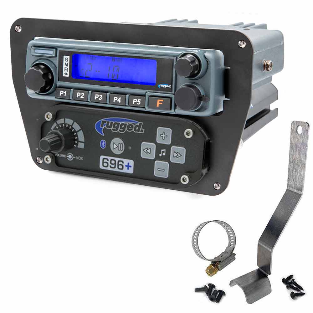 Waterproof GMRS Radio - Can-Am Commander Complete UTV Communication Intercom Kit