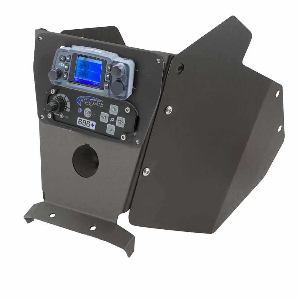 Waterproof GMRS Radio - Can-AM X3 Complete UTV Communication Intercom Kit with Dash Mount