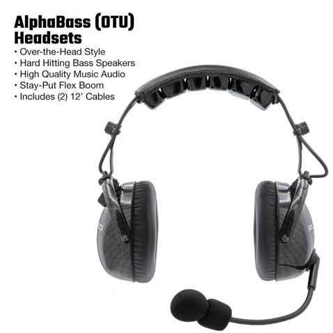 Waterproof GMRS Radio - Can-Am X3 STX STEREO Complete UTV Communication Intercom and Radio Kit with Dash Mount