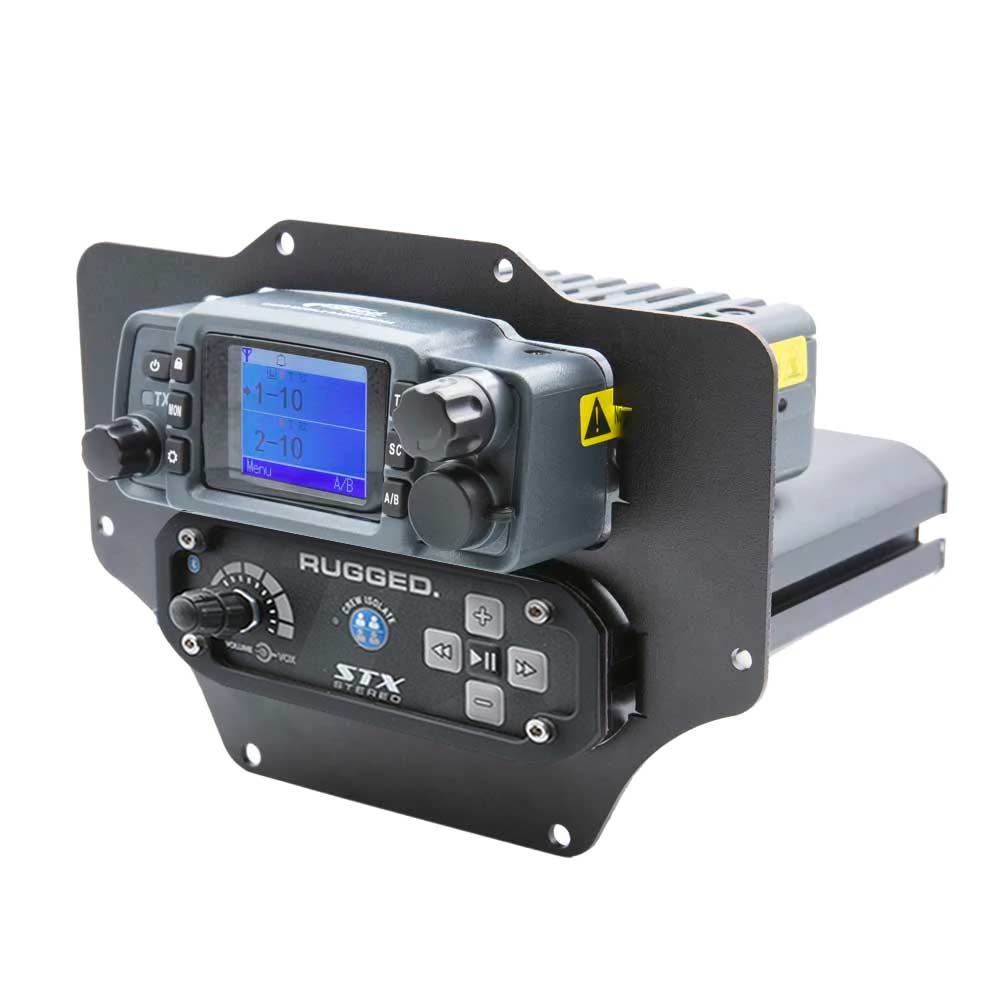 Waterproof GMRS Radio - Honda Talon STX STEREO Complete UTV Communication Intercom Kit