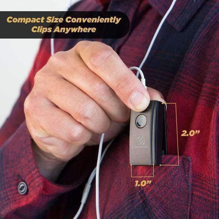 Scosche Bluetooth Audio Receiver for 3.5mm AUX Jacks