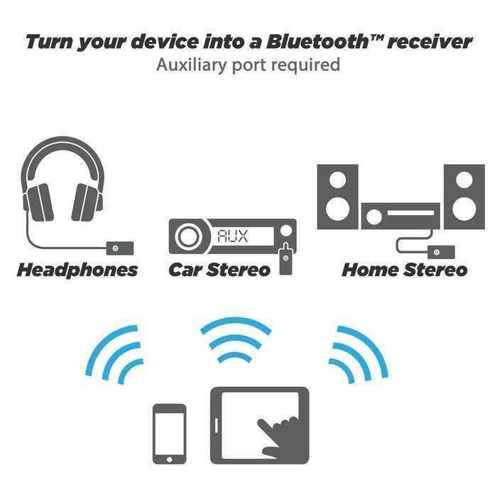Scosche Bluetooth Audio Receiver for 3.5mm AUX Jacks
