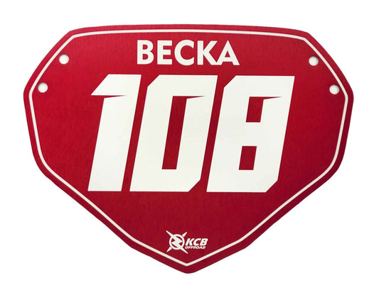 Custom Number Plates for STACYC Electric Bike