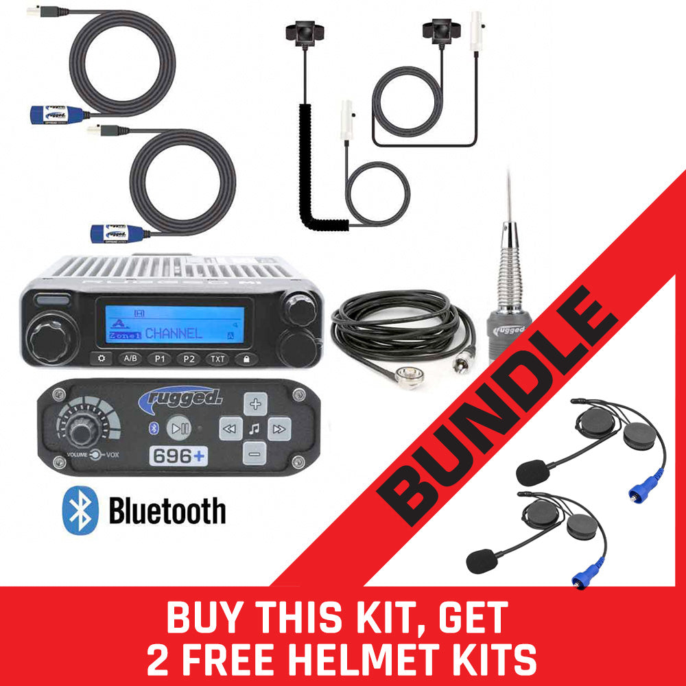 2 Person - BUILDER KIT with RRP696 PLUS Bluetooth Intercom and M1 Digi ...