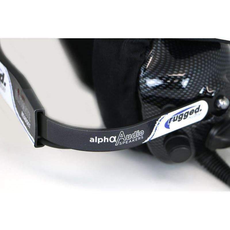 H42 Ultimate Behind The Head (BTH) Headset for Intercoms - Carbon Fiber - BOGO with FREE Headset Bag
