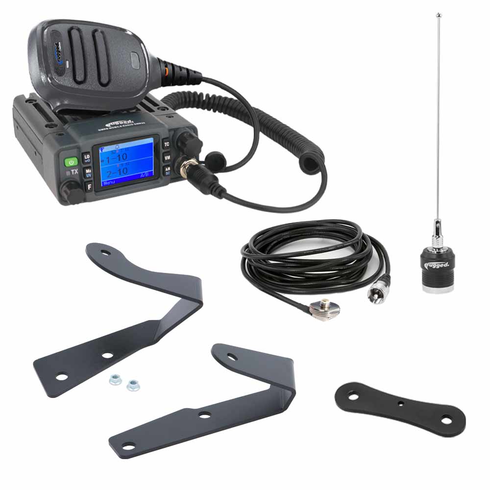 Sprinter Van Radio Kit - with GMR25 Waterproof Mobile Radio for 2007-Present Mercedes-Benz Sprinter