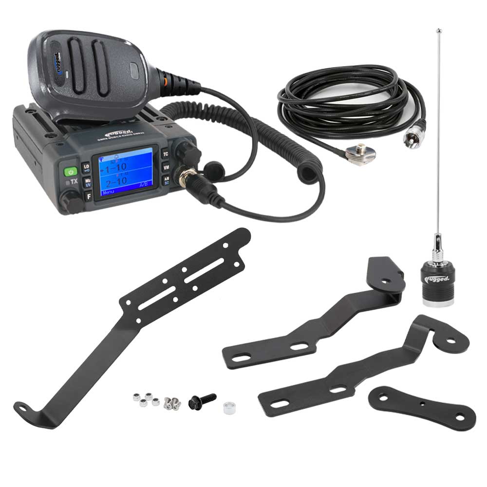 TK3 Toyota Radio Kit - with GMR25 Waterproof Mobile Radio for Tacoma / 4Runner / Tundra / Lexus