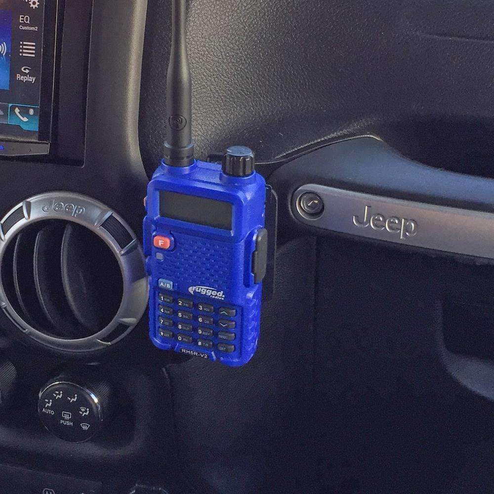 V3 / GMR2 / RH-5R Radio Grab Bar Mount for Jeep JK