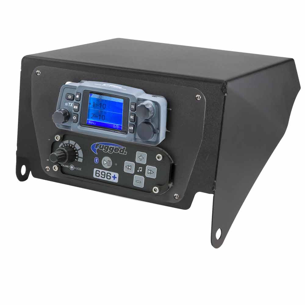 Waterproof GMRS Radio - Can-AM X3 Complete UTV Communication Intercom Kit with Top Mount